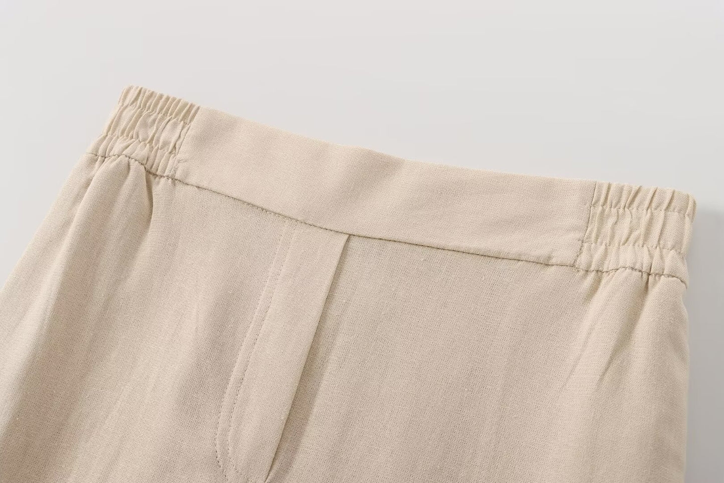 Pantalones casuales de chaqueta de doble botonadura de verano para mujer