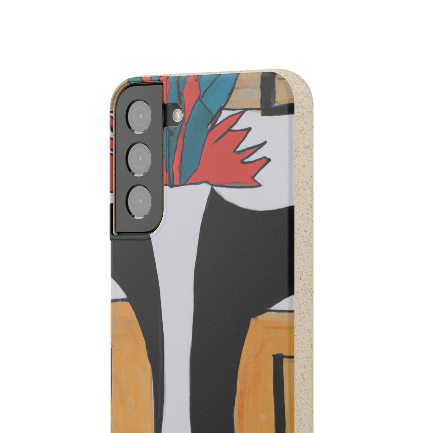 "Explorando el equilibrio y los patrones en el arte abstracto" - The Alien Eco-friendly Cases