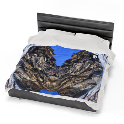 Nature in Splendor: Combining Photography with Digital Artistry - The Alien Velveteen Plush Blanket