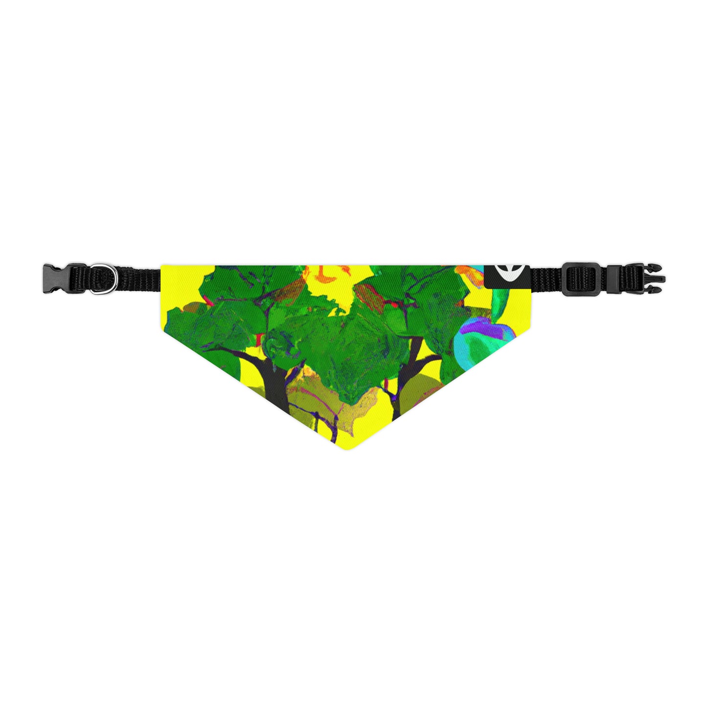 "Collision of Nature's Beauty" - The Alien Pet Bandana Collar