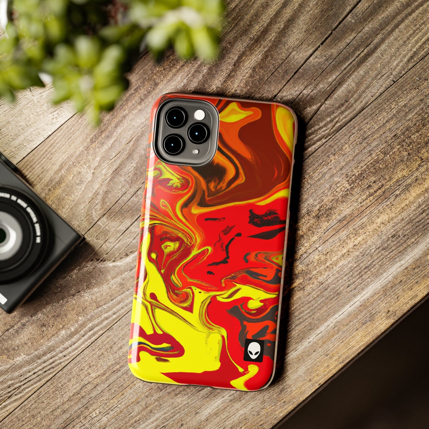 "Energía abstracta en movimiento" - The Alien Tough Phone Cases