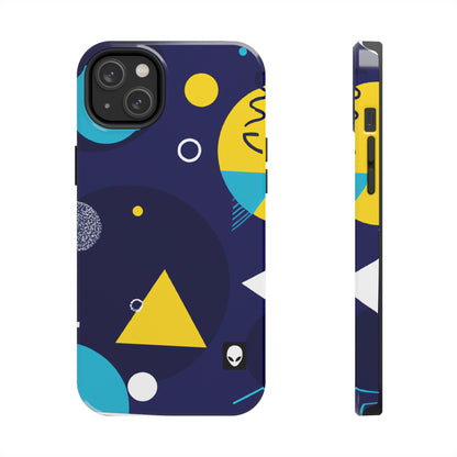 „Geometrische Fusion: Erwecken Sie Ihre Vision zum farbenfrohen Leben“ – The Alien Tough Phone Cases