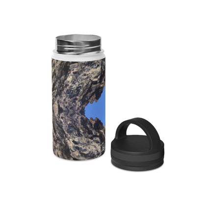 Nature in Splendor: Combining Photography with Digital Artistry - The Alien Stainless Steel Water Bottle, Handle Lid