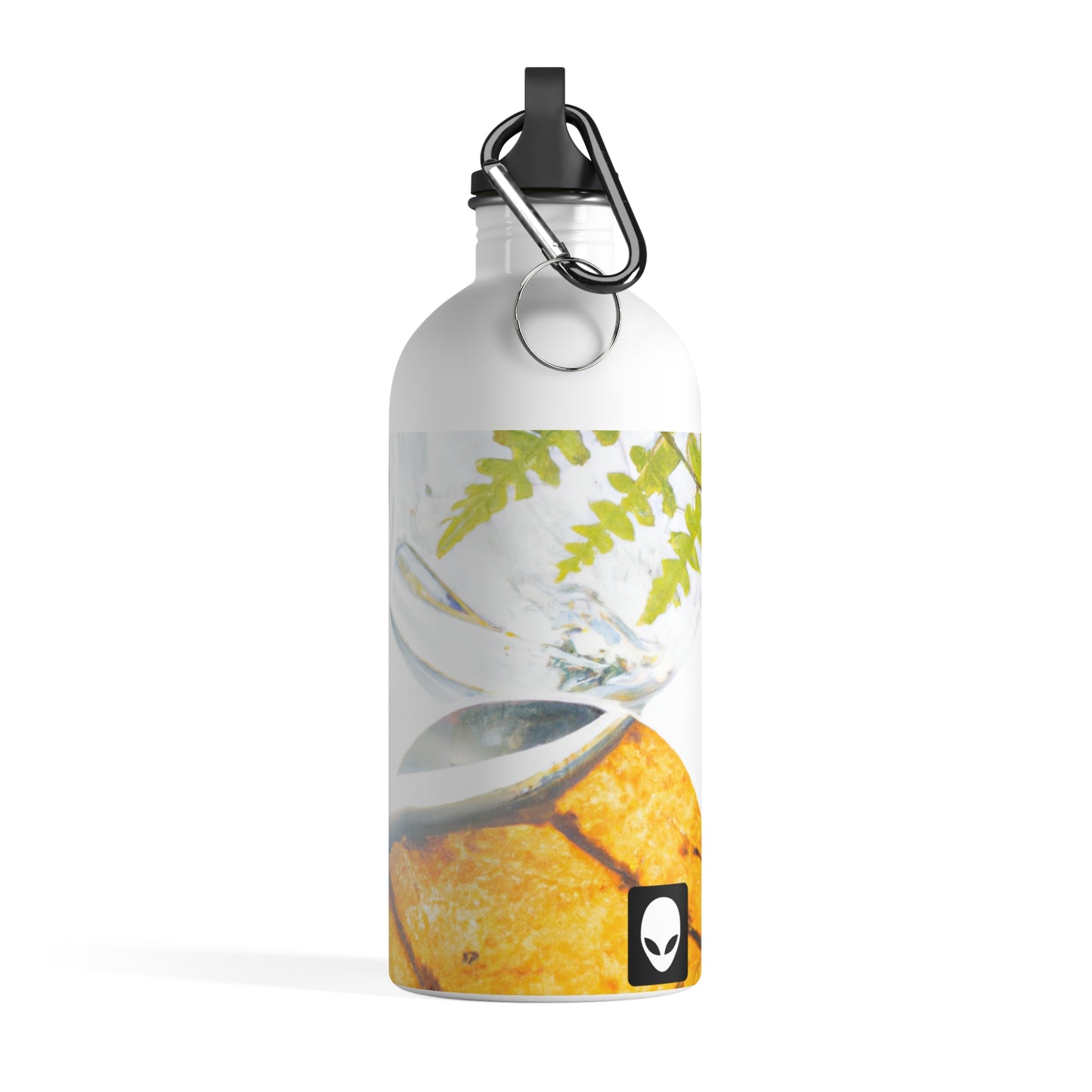 "Earth's Splendor: A Colorful Collage of Natural Wonders" - The Alien Stainless Steel Water Bottle