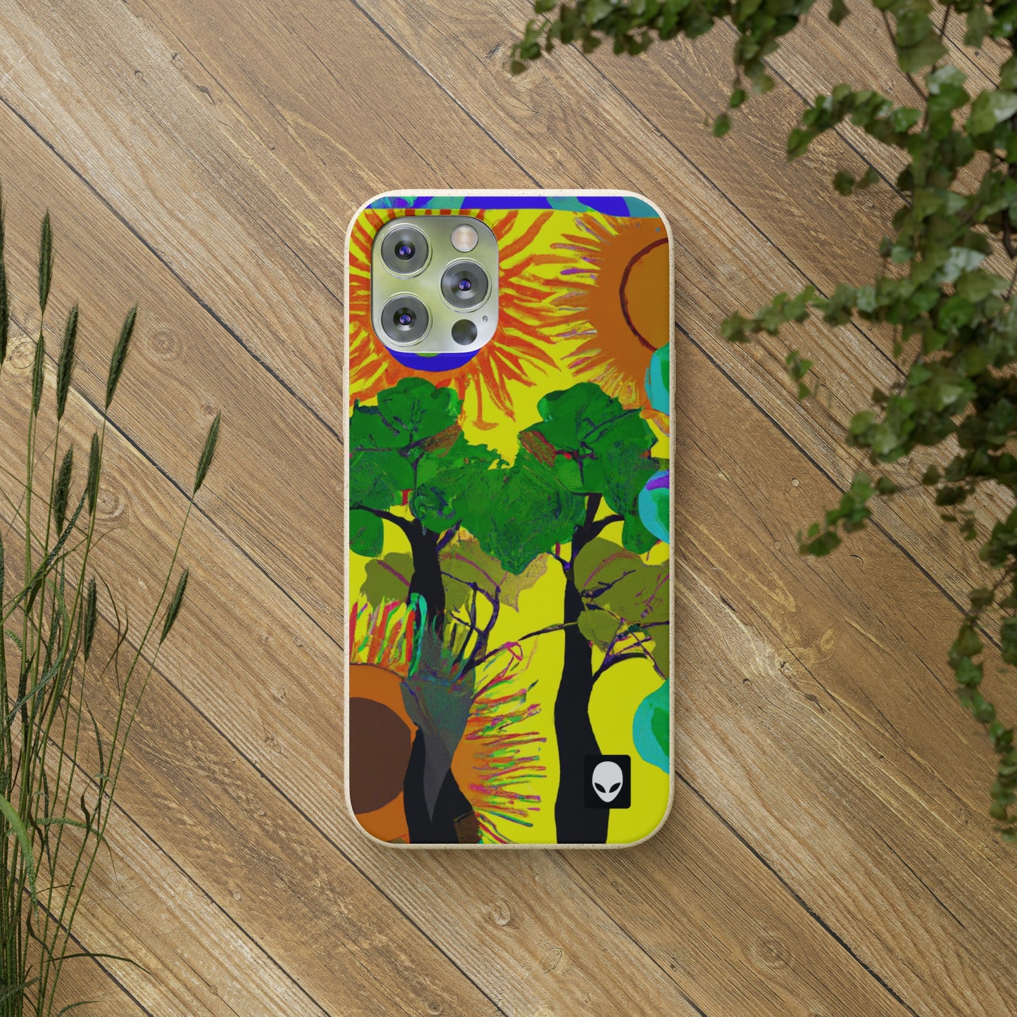 "Collision of Nature's Beauty" - The Alien Eco-friendly Cases