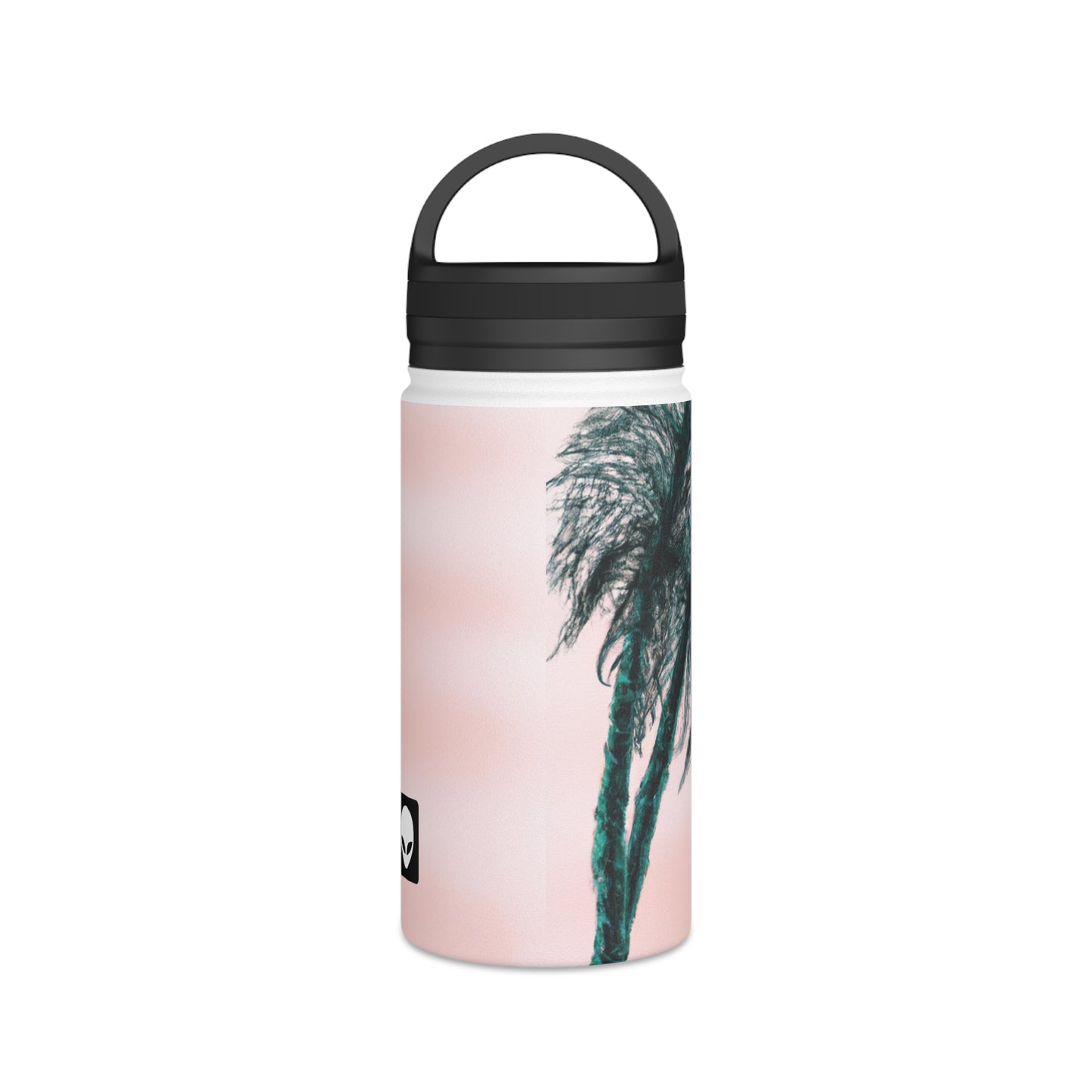 "A Nature-Lover's Ode: Capturing the Splendor of the Wild" - The Alien Stainless Steel Water Bottle, Handle Lid