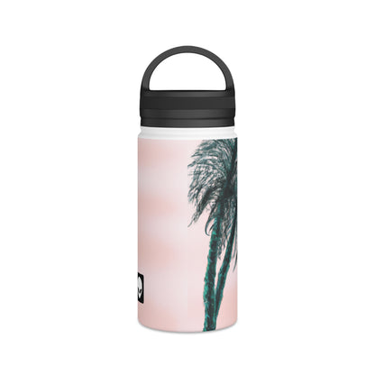 "A Nature-Lover's Ode: Capturing the Splendor of the Wild" - The Alien Stainless Steel Water Bottle, Handle Lid