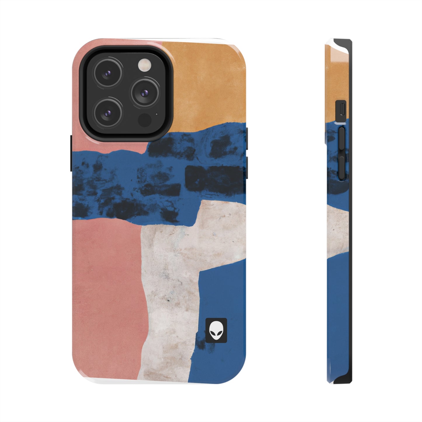 "Interacción de luces y sombras: un collage abstracto" - The Alien Tough Phone Cases