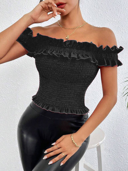 Top de cuello ajustado de verano