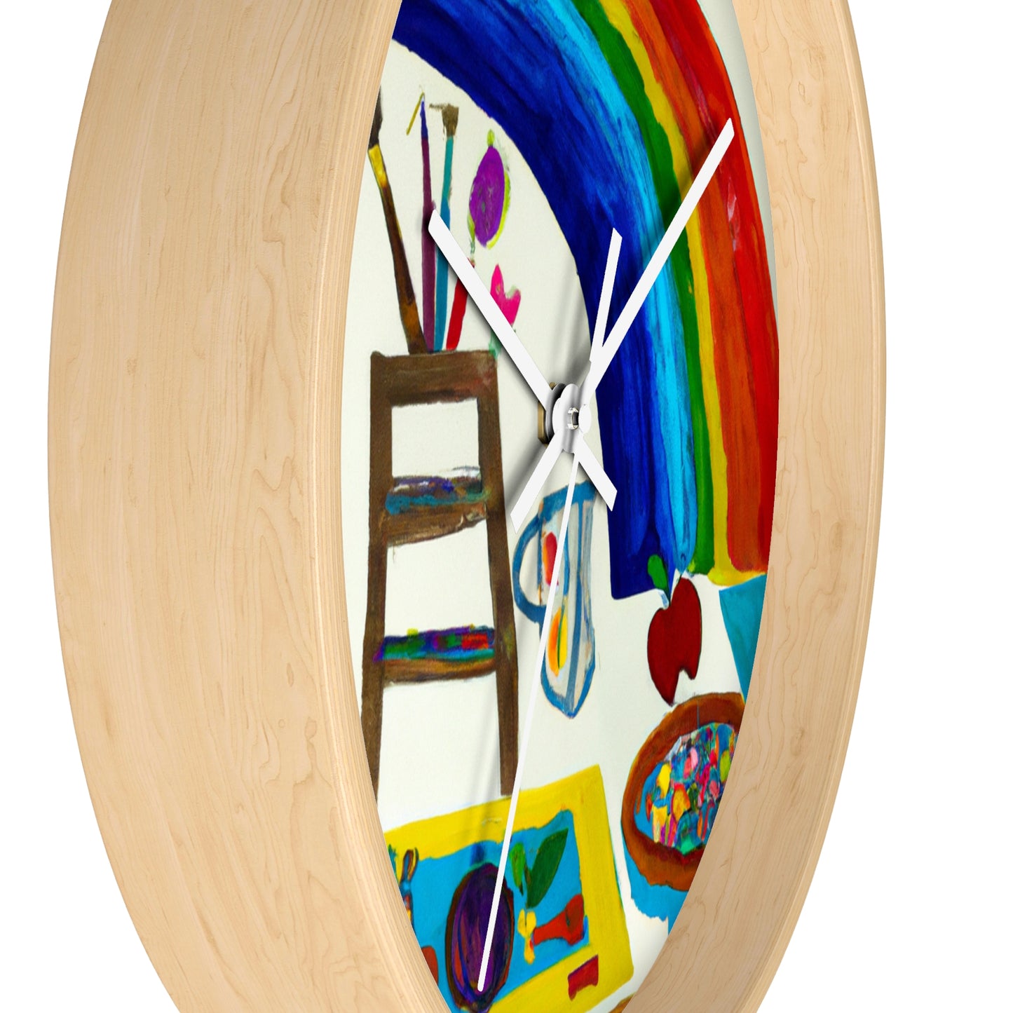 "A Fanciful Rainbow of Possibilities" - The Alien Wall Clock