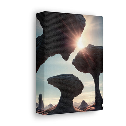 "Alien Landscape Odyssey" - The Alien Canva