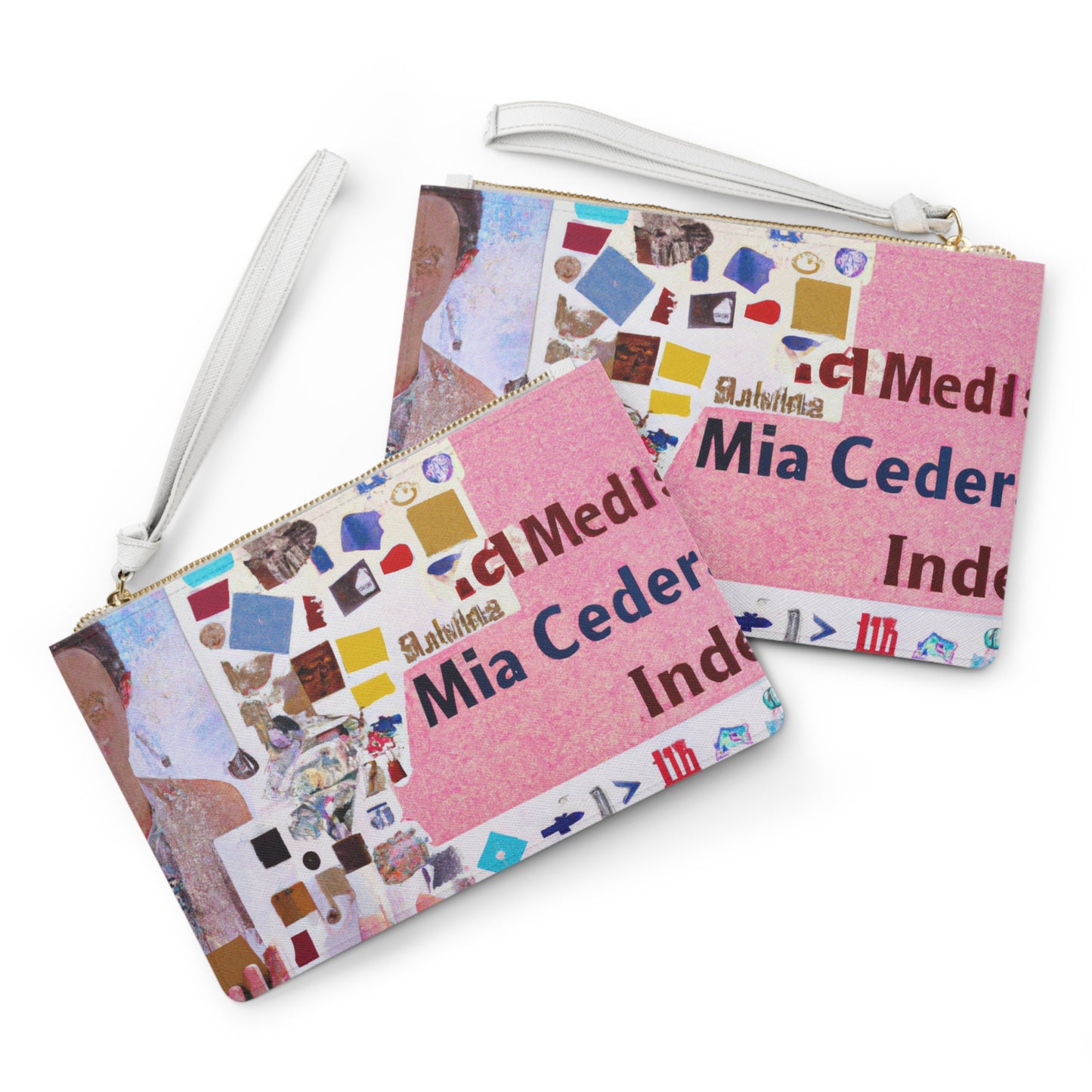 "Construyendo una identidad en línea: un collage de redes sociales" - The Alien Clutch Bag