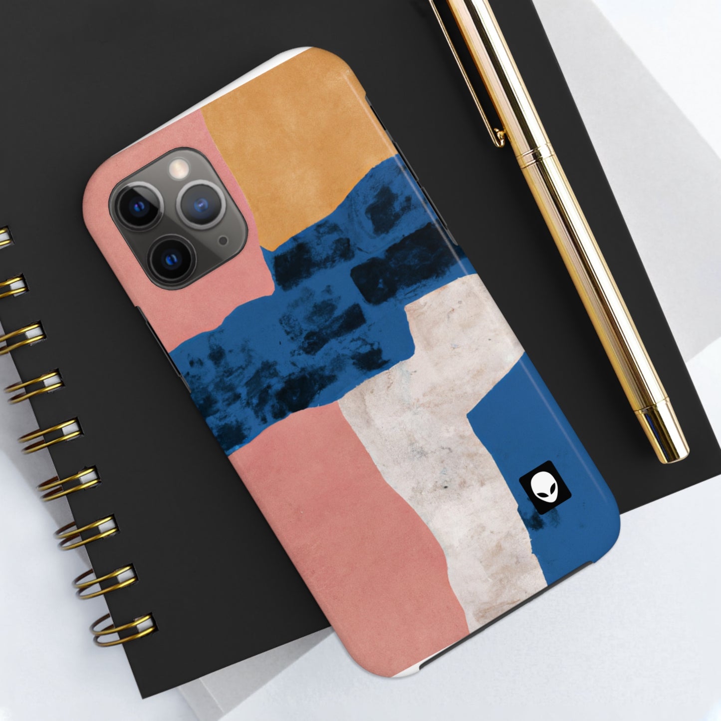 "Interacción de luces y sombras: un collage abstracto" - The Alien Tough Phone Cases