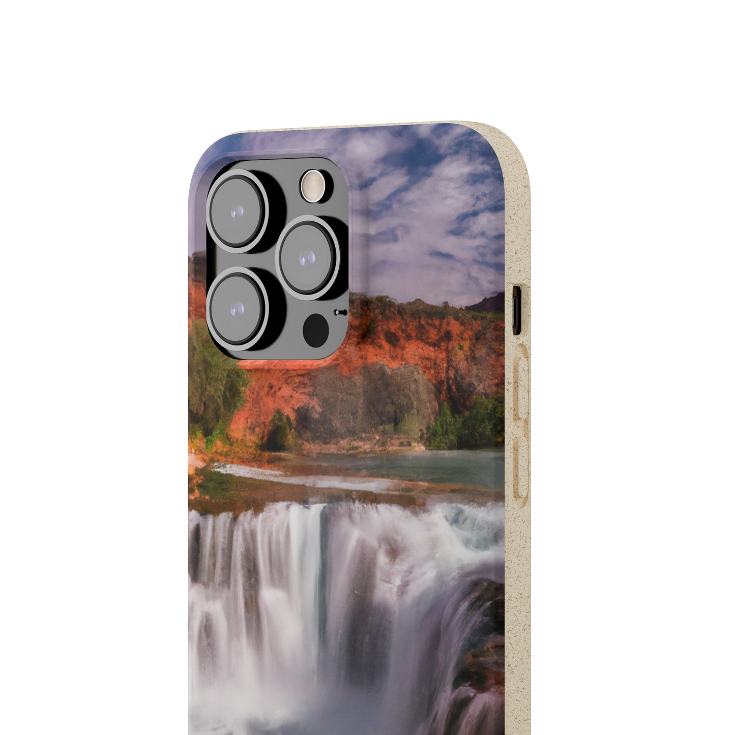 "Capturing Nature's Beauty: Crafting an Iconic Landscape in Vibrant Art" - The Alien Eco-friendly Cases