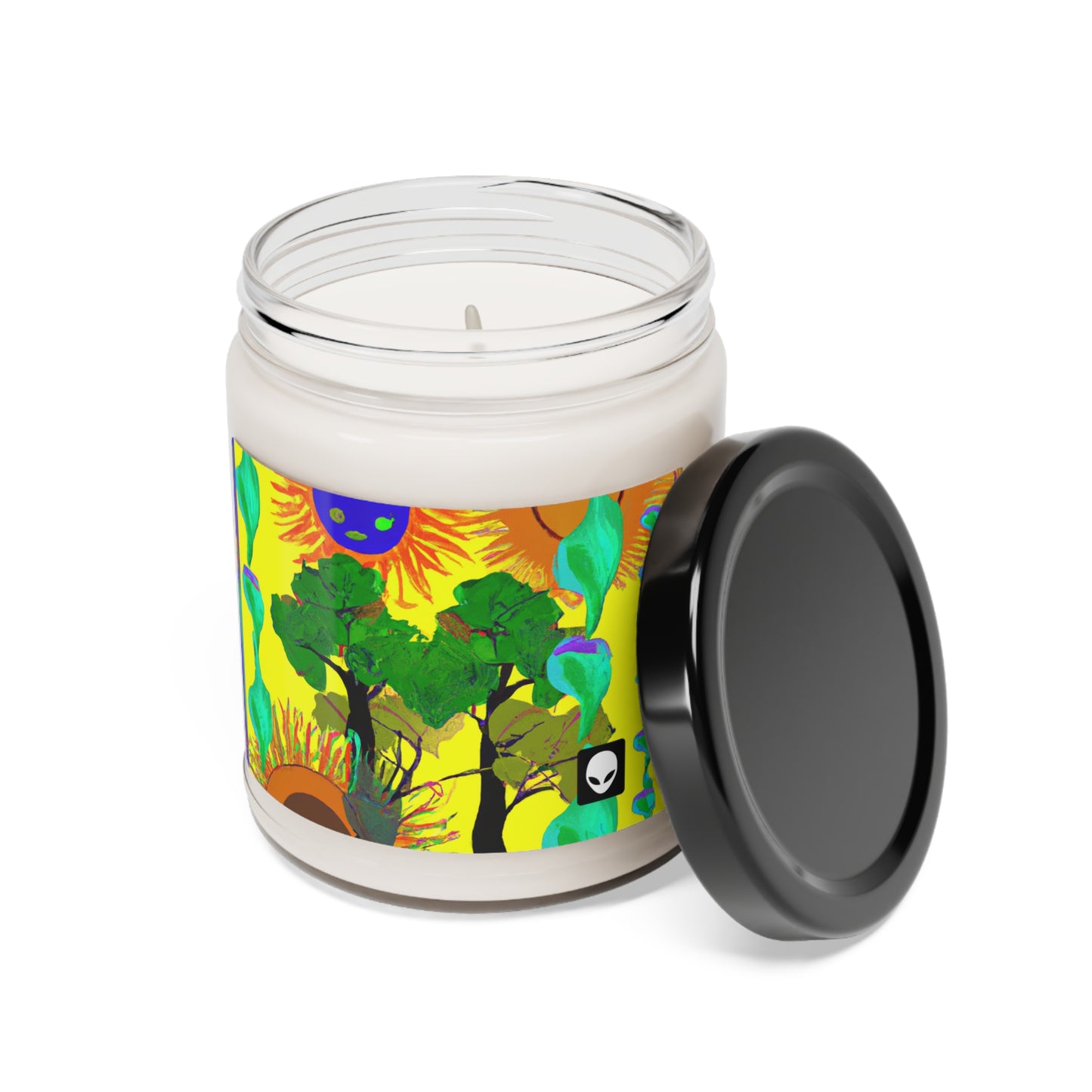 "Collision of Nature's Beauty" - The Alien Eco-friendly Soy Candle