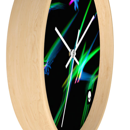 „Illuminated Splendor“ – Die Alien-Wanduhr