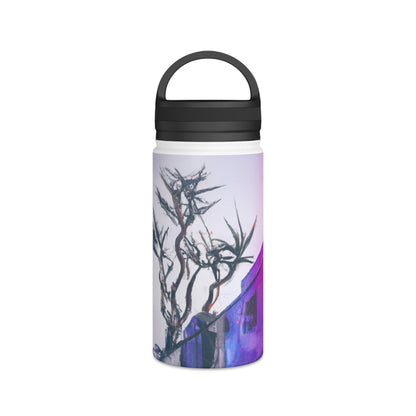 "Exploring Photographs in Color" - The Alien Stainless Steel Water Bottle, Handle Lid