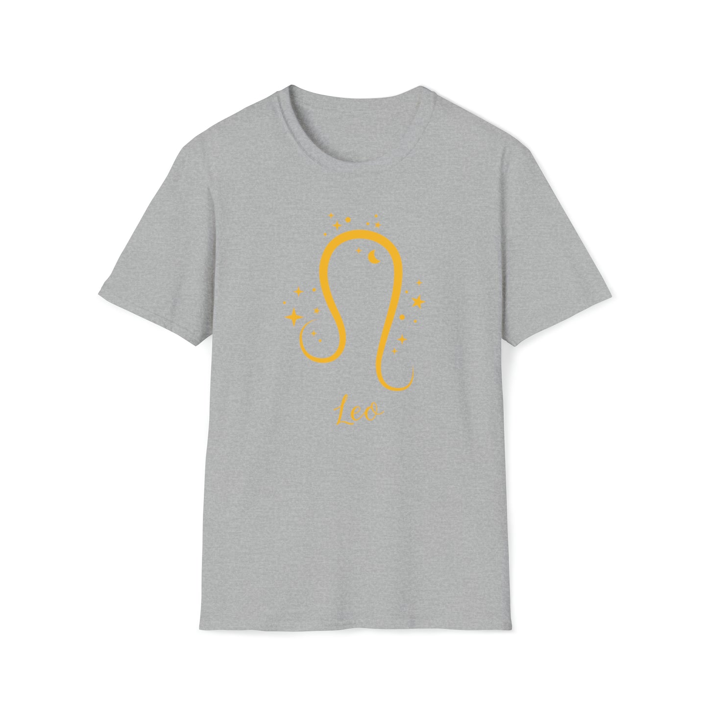 Leo Zodiac Sign  - The Alien Unisex Softstyle T-Shirt