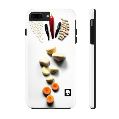 "Cocinando creatividad: arte de cocina de bricolaje" - The Alien Tough Phone Cases