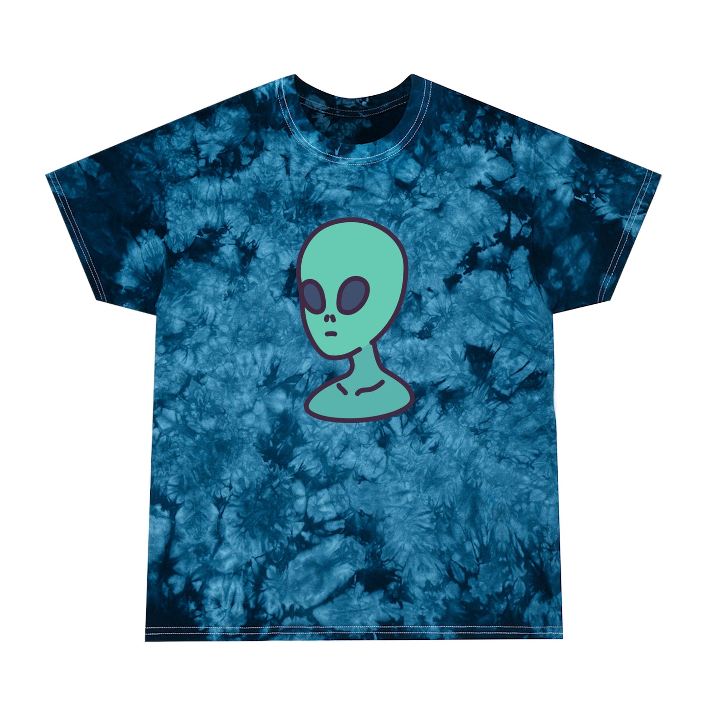 Universo Encantado - Camiseta The Alien Tie-Dye, Cristal