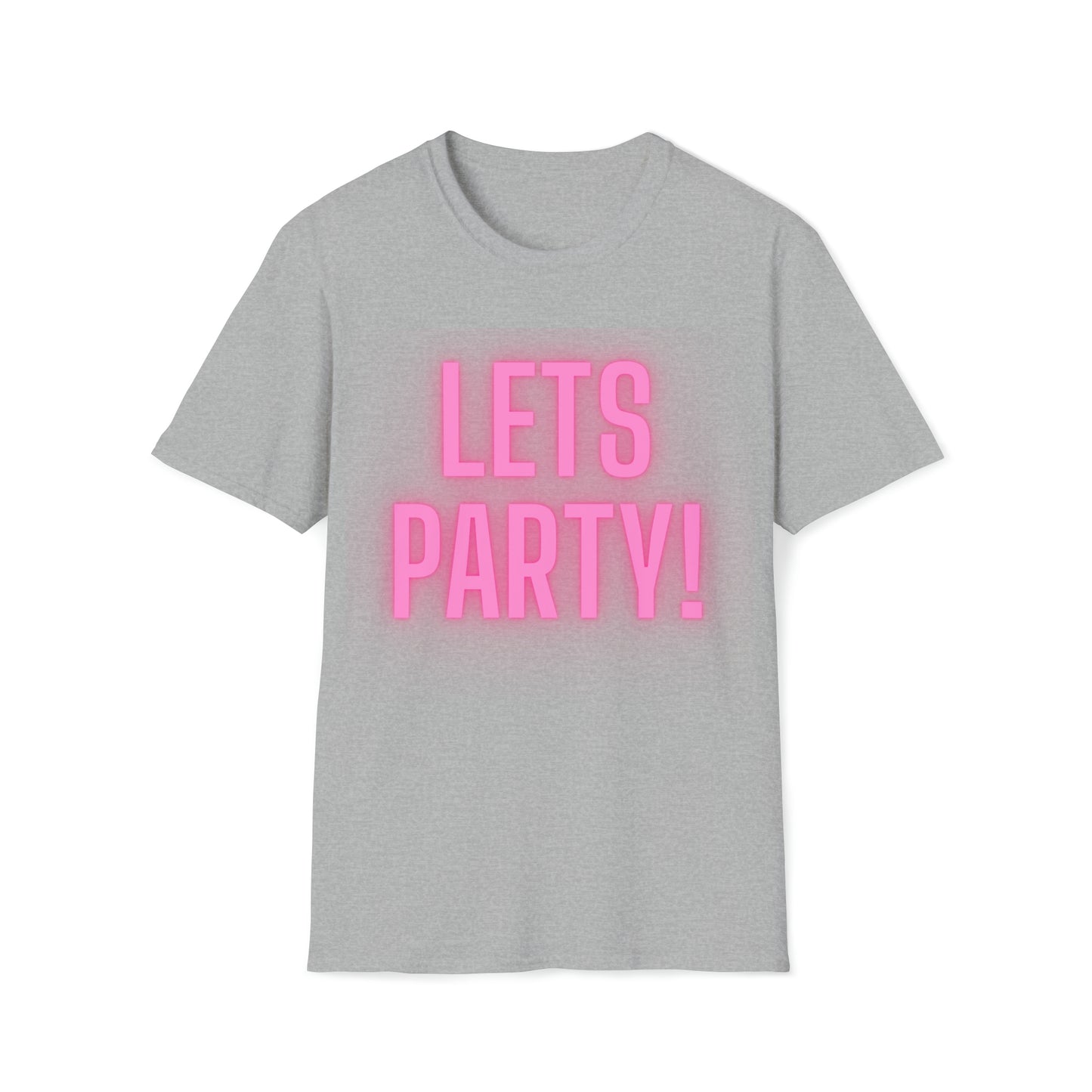 Lets Party! - The Alien Unisex Softstyle T-Shirt