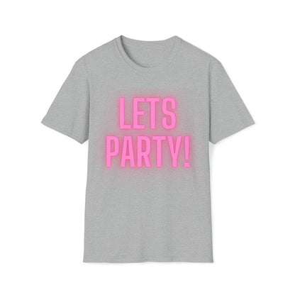 ¡Vamos de fiesta! - La camiseta alienígena unisex Softstyle