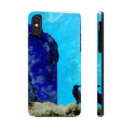 "La percha del cuervo en una torre menguante" - The Alien Tough Phone Cases