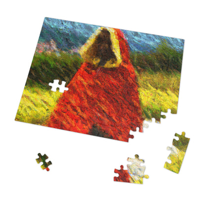 The Tattered Red Cloaked Stranger - The Alien Jigsaw Puzzle