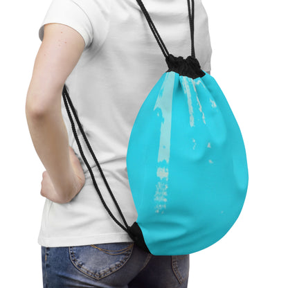 "A Breezy Skyscape: A Combination of Tradition and Modernity"- The Alien Drawstring Bag