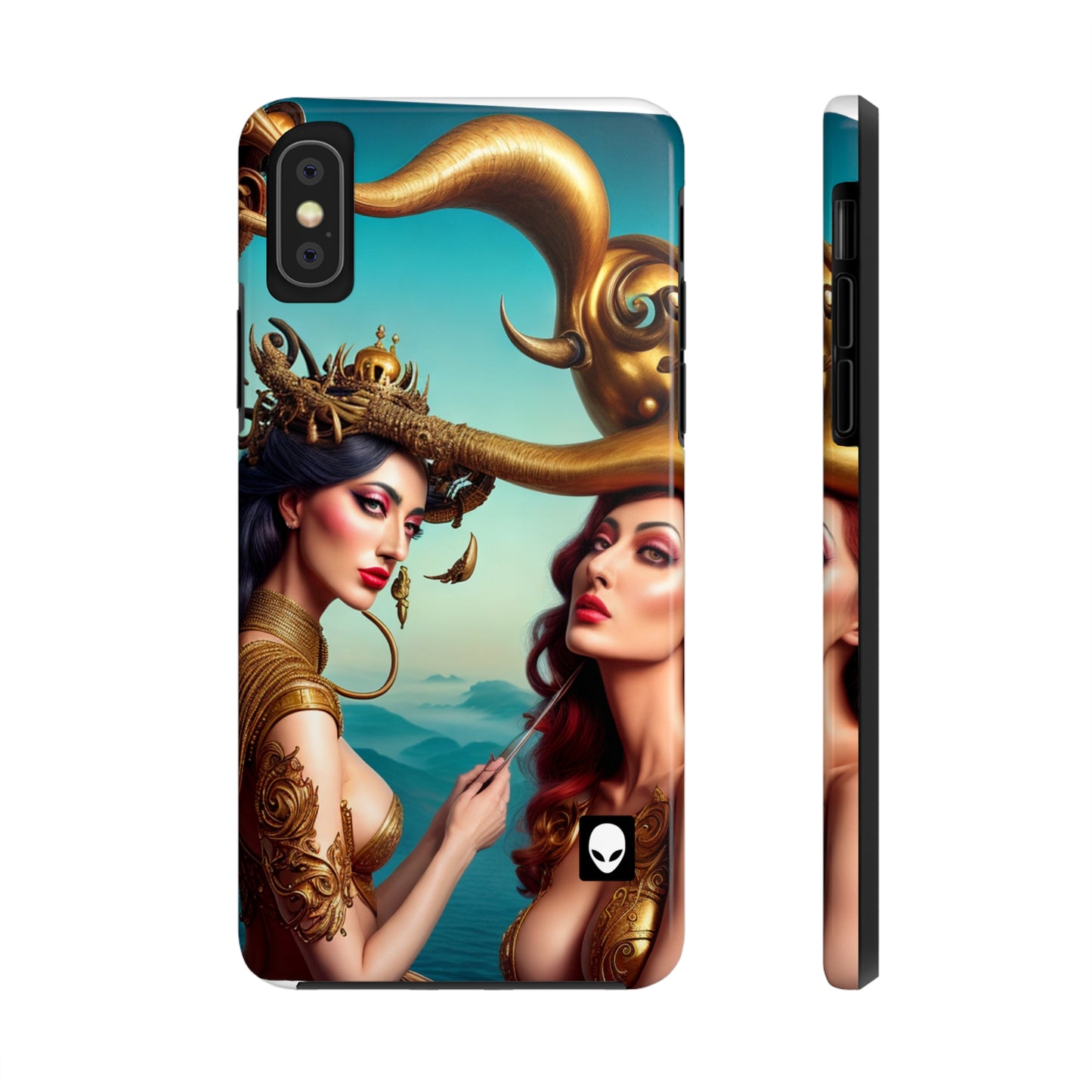 „Metaphorischer Wahnsinn: Eine Erkundung der surrealen Welten von Salvador Dalis“ – The Alien Tough Phone Cases