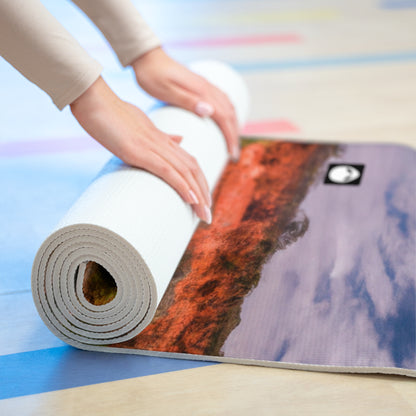 "Capturing Nature's Beauty: Crafting an Iconic Landscape in Vibrant Art" - The Alien Yoga Mat