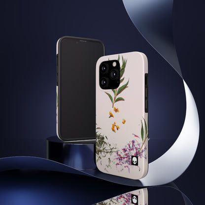 "Explorando la paleta de la naturaleza: un experimento en arte abstracto" - The Alien Tough Phone Cases