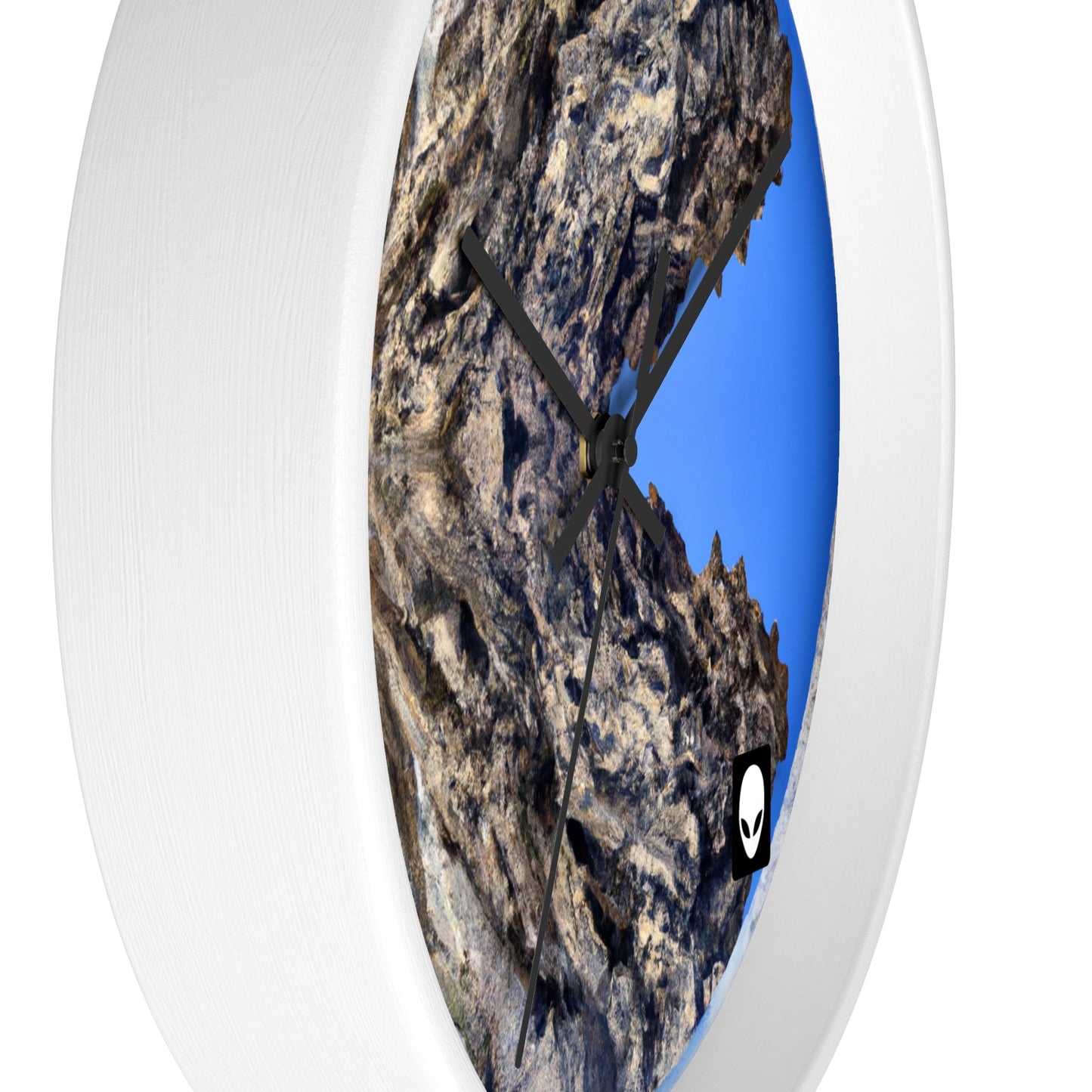 Nature in Splendor: Combining Photography with Digital Artistry - The Alien Wall Clock