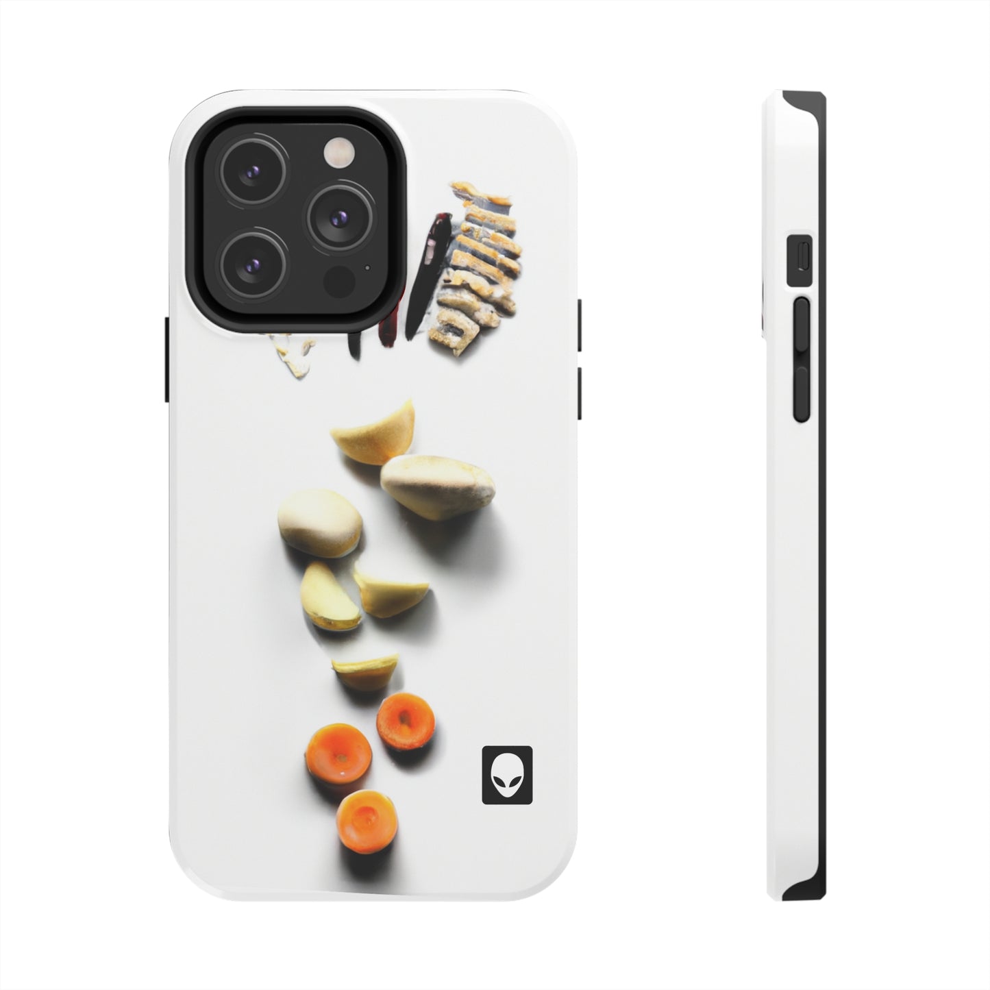 "Cocinando creatividad: arte de cocina de bricolaje" - The Alien Tough Phone Cases