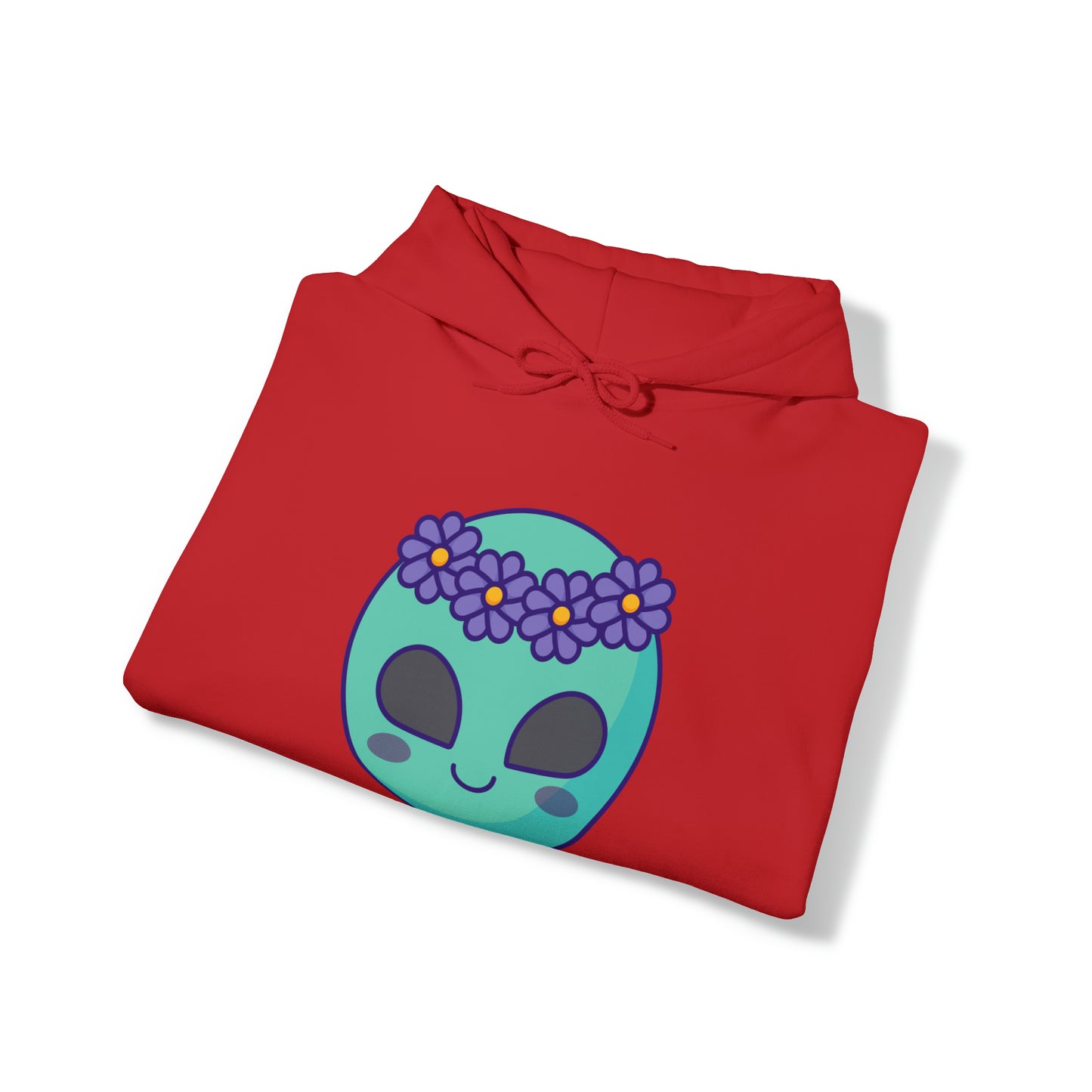 Starry Serenity - The Alien Unisex Heavy Blend™ Hooded Sweatshirt