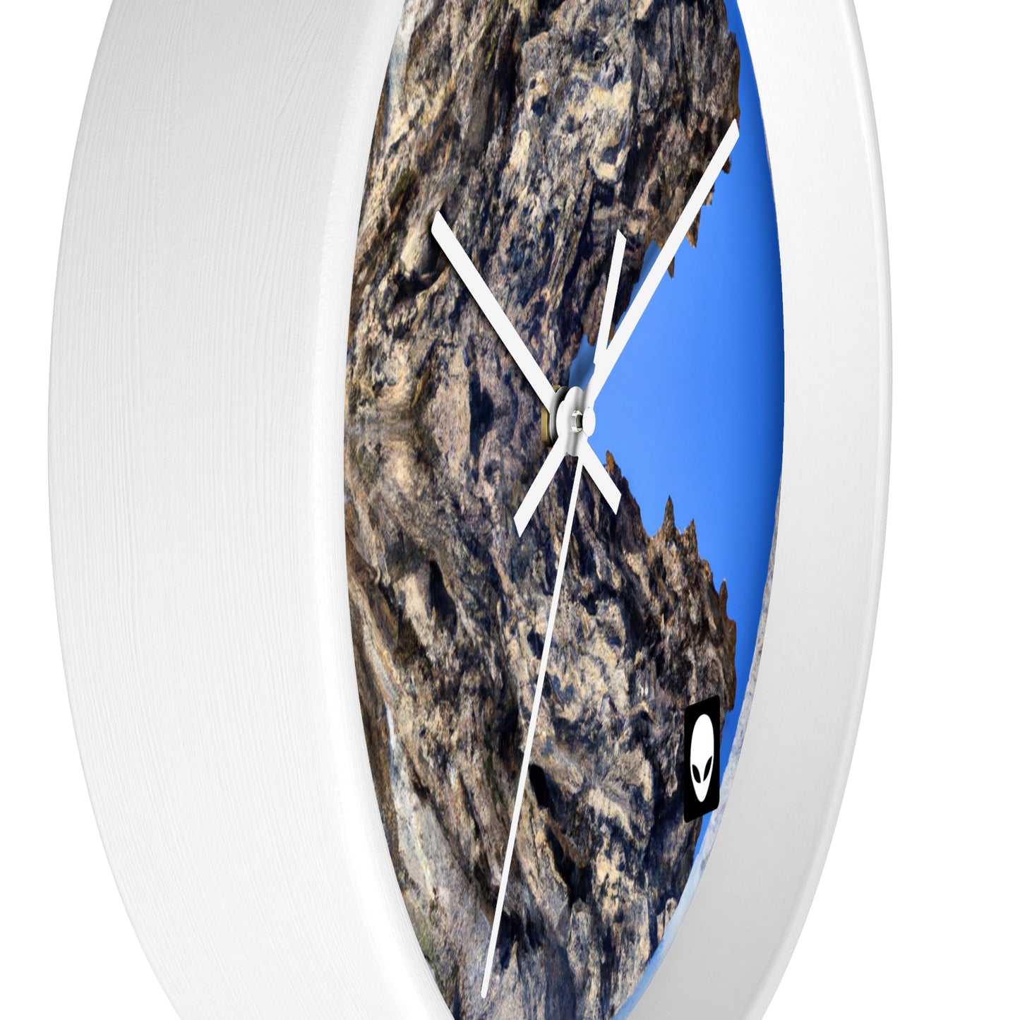 Nature in Splendor: Combining Photography with Digital Artistry - The Alien Wall Clock