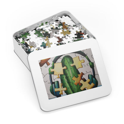 "Cactified Puzzle Time" - The Alien Jigsaw Puzzle