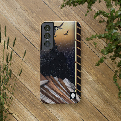 "A Tale of Storytelling Art: A Mixed Media Masterpiece" - The Alien Eco-friendly Cases