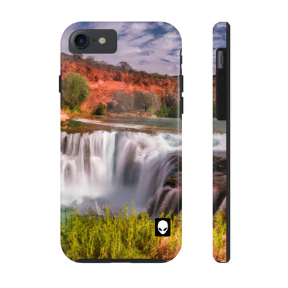 „Die Schönheit der Natur einfangen: Eine ikonische Landschaft in lebendiger Kunst gestalten“ – The Alien Tough Phone Cases