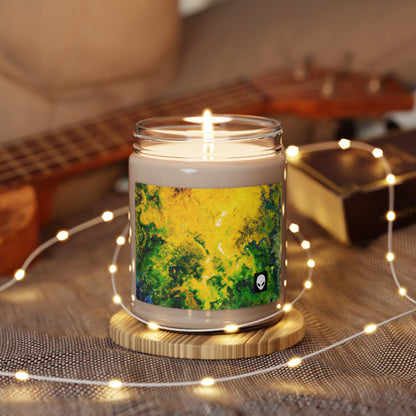 "Exploring Colorful Textures" - The Alien Eco-friendly Soy Candle