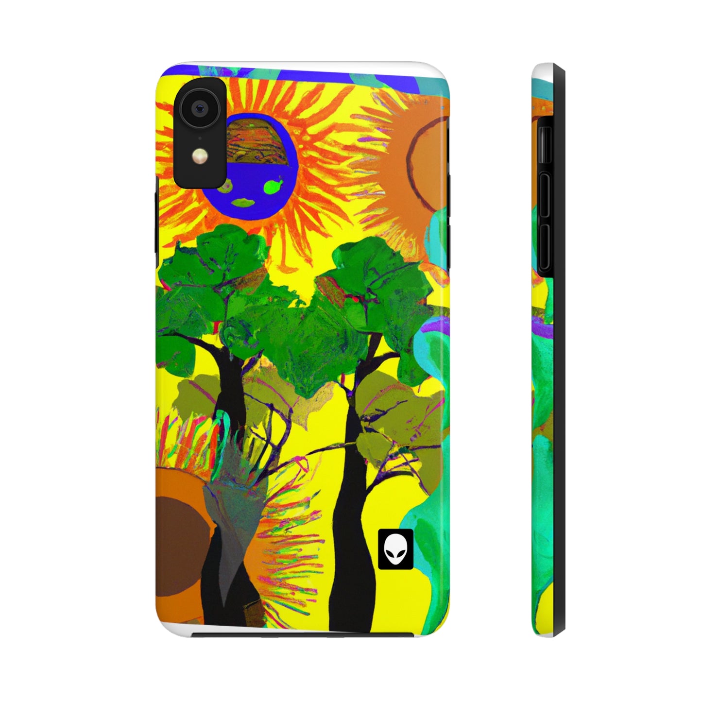 "Collision of Nature's Beauty" - The Alien Tough Phone Cases