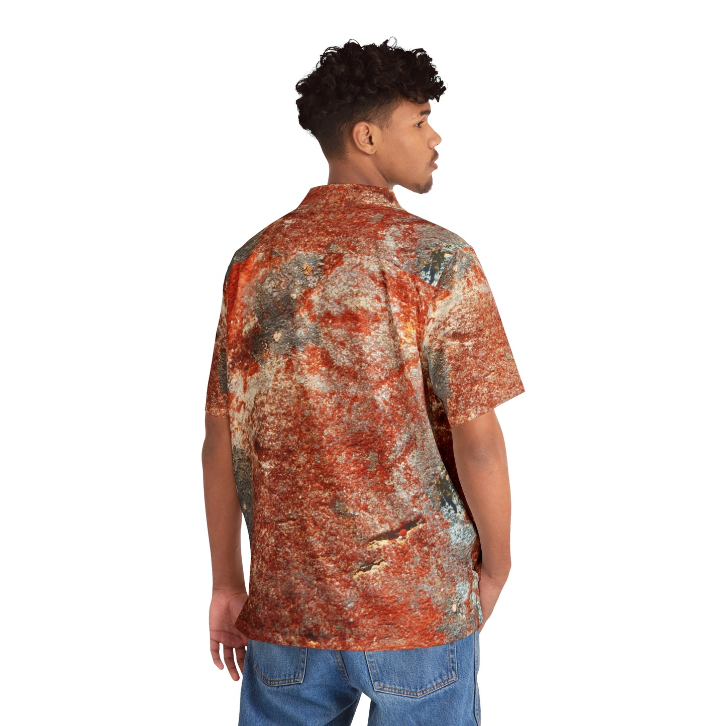 Palette Portico - The Alien Men's Hawaiian Shirt