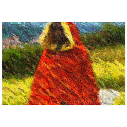 The Tattered Red Cloaked Stranger - The Alien Jigsaw Puzzle