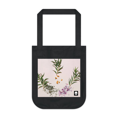 "Exploring Nature's Palette: An Experiment in Abstract Art" - The Alien Eco-friendly Tote Bag