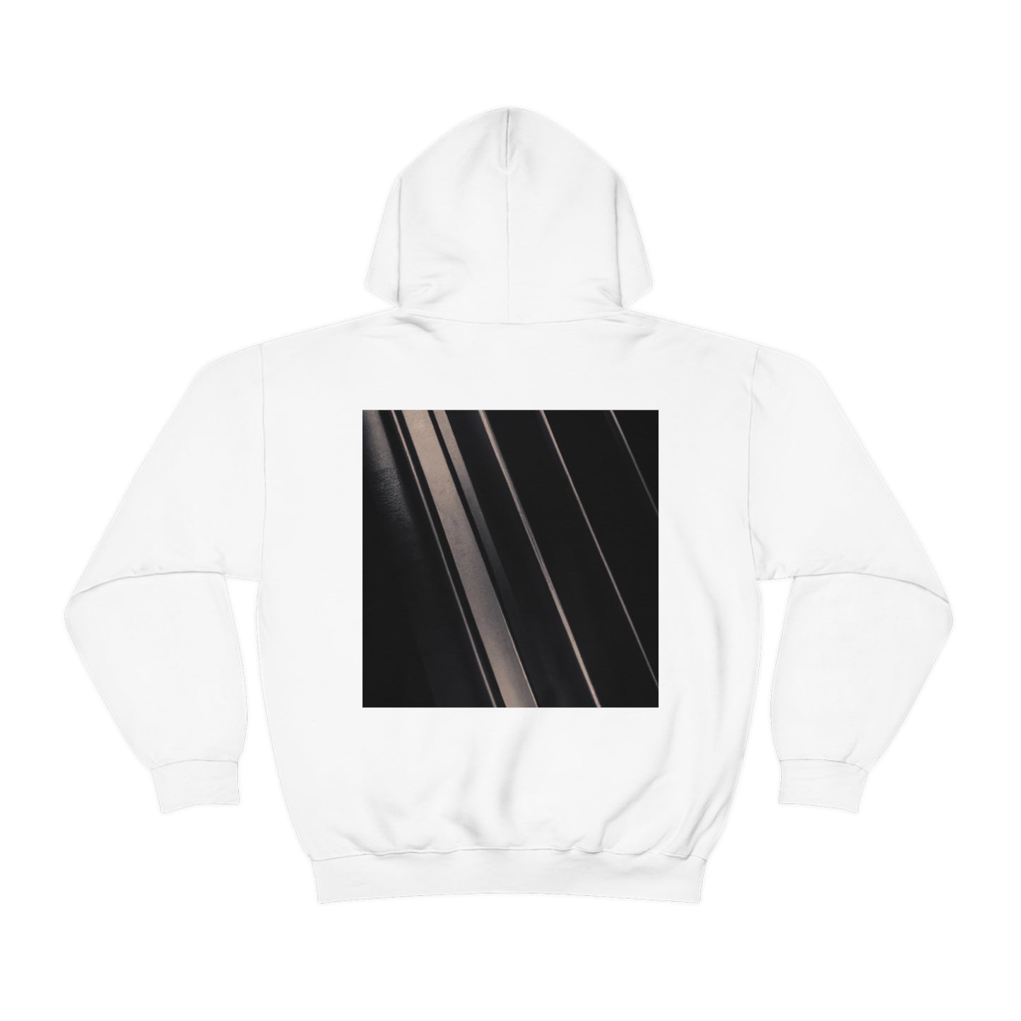 "Light and Dark Interplay: Exploring the Creative Shapes and Textures of Shadow and Light" - The Alien Unisex Hoodie