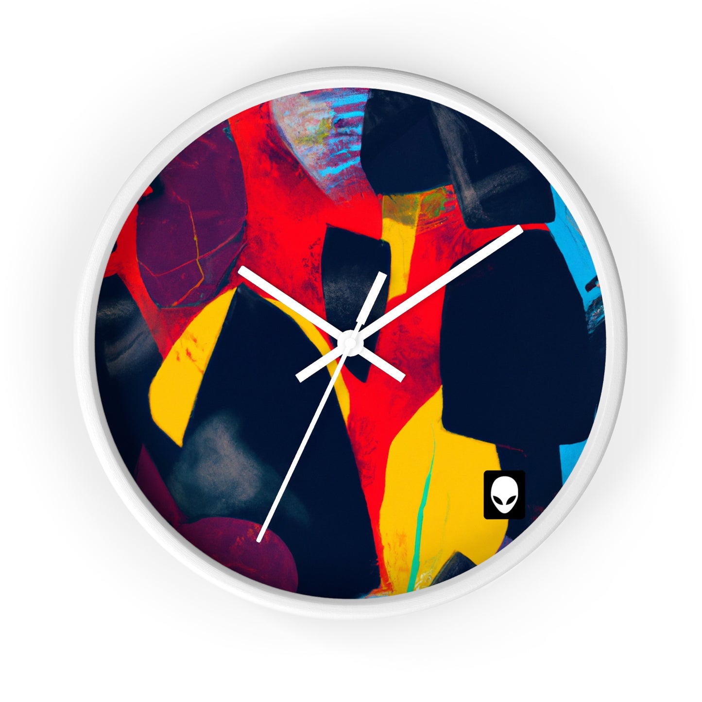 "A Mosaic of Emotion" - The Alien Wall Clock