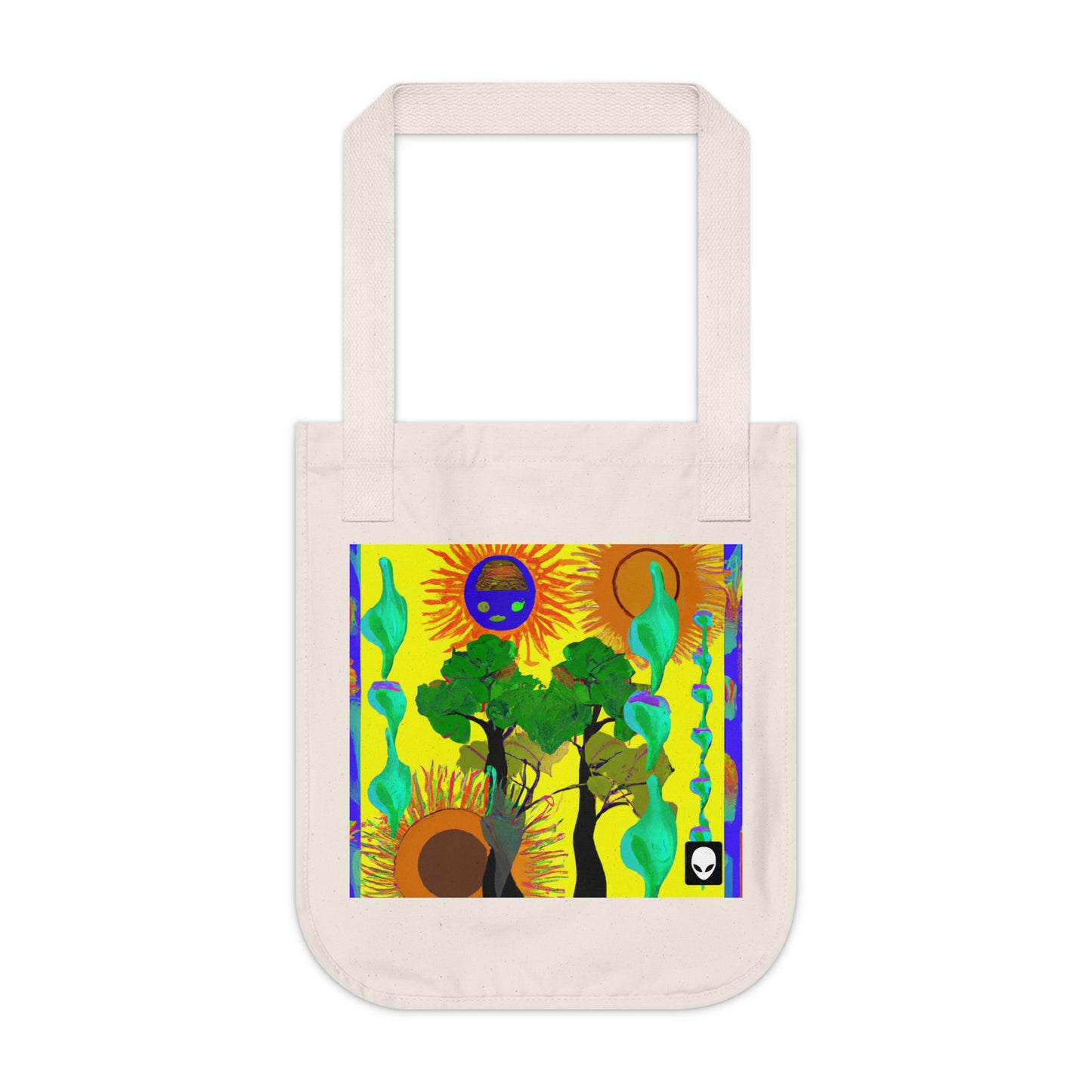 "Collision of Nature's Beauty" - The Alien Eco-friendly Tote Bag