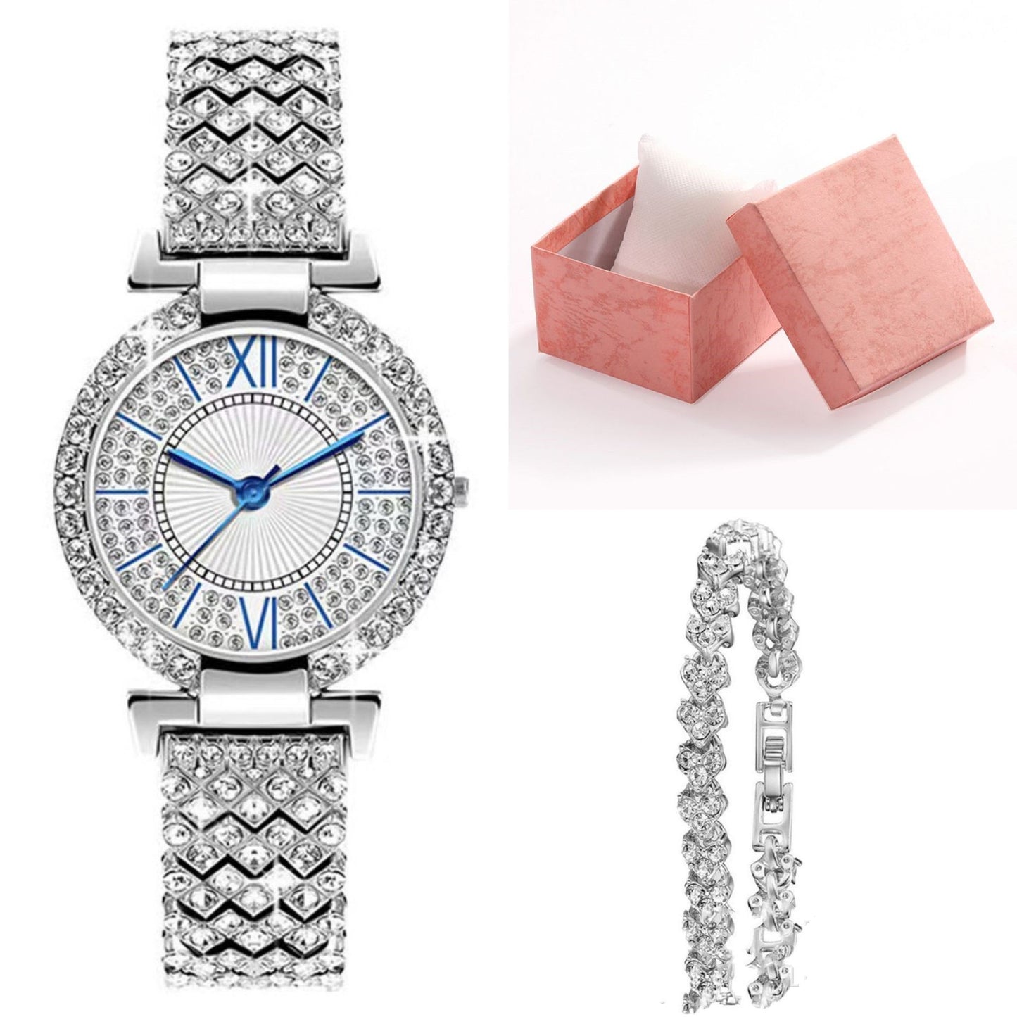 Women's Luxury Elegant Diamond All-match Quartz Watch