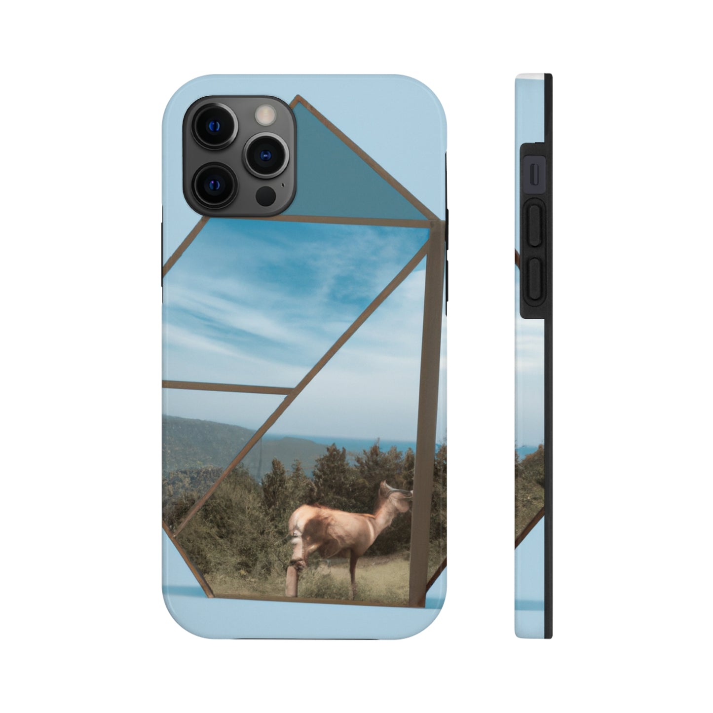 "Dreamscapes: An Everyday Art Collage" - The Alien Tough Phone Cases