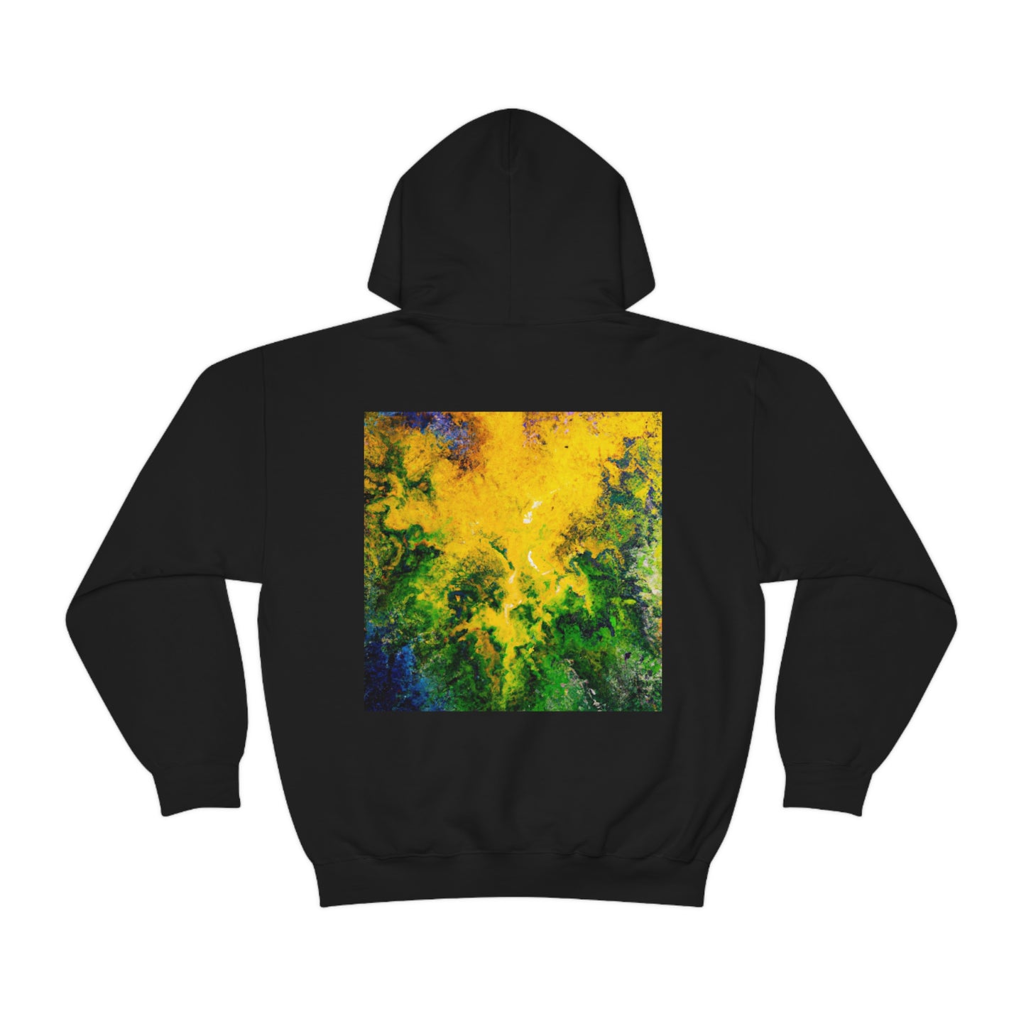 „Exploring Colorful Textures“ – The Alien Unisex Hoodie